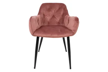Brita Stol 61x57x83 cm Rosa - Møbler - Stoler - Spisestuestoler & kjøkkenstoler