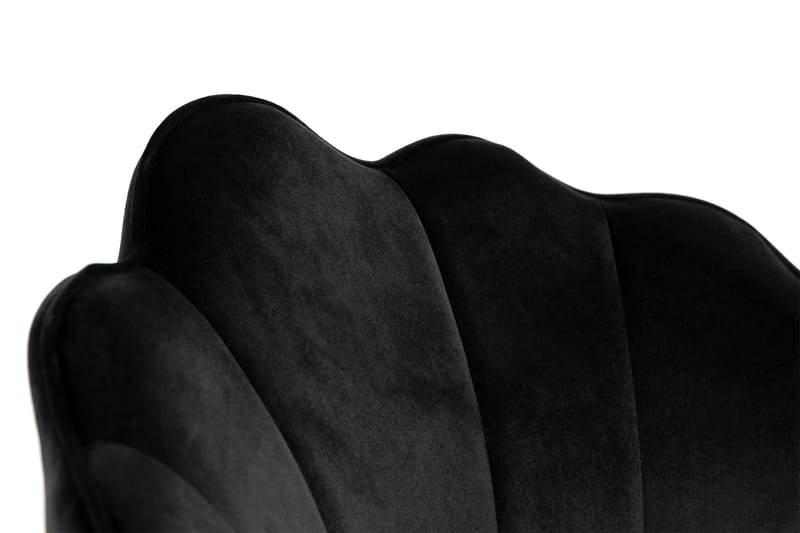 Broddhult Spisestol - Svart / Metall / Fløyel - Møbler - Stoler - Spisestuestoler & kjøkkenstoler