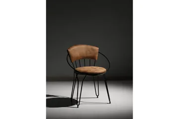 Brutorp Spisestol - Svart/Beige - Møbler - Stoler - Spisestuestoler & kjøkkenstoler