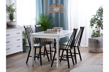 Burbank Stol 2-pk - Svart - Møbler - Stoler - Spisestuestoler & kjøkkenstoler