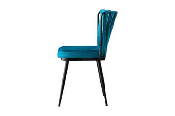 Cabec Spisestol - Svart/Blå - Møbler - Stoler - Spisestuestoler & kjøkkenstoler