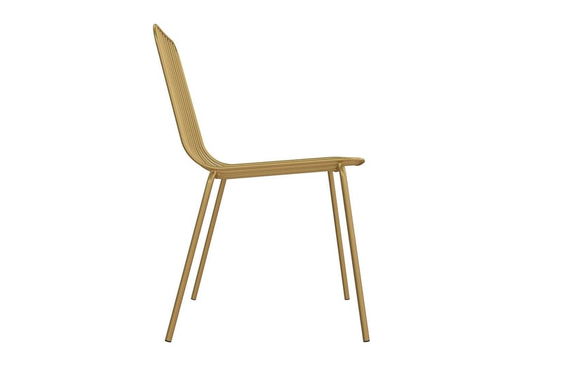Caden Spisestol Gull - Dorel Home - Møbler - Stoler - Spisestuestoler & kjøkkenstoler