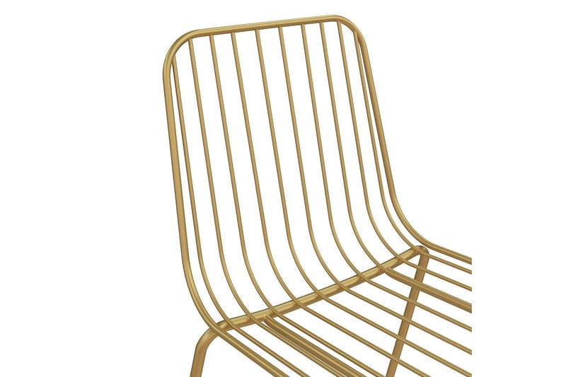 Caden Spisestol Gull - Dorel Home - Møbler - Stoler - Spisestuestoler & kjøkkenstoler