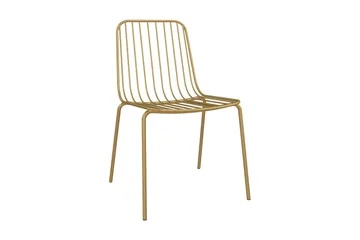 Caden Spisestol Gull - Dorel Home - Møbler - Stoler - Spisestuestoler & kjøkkenstoler