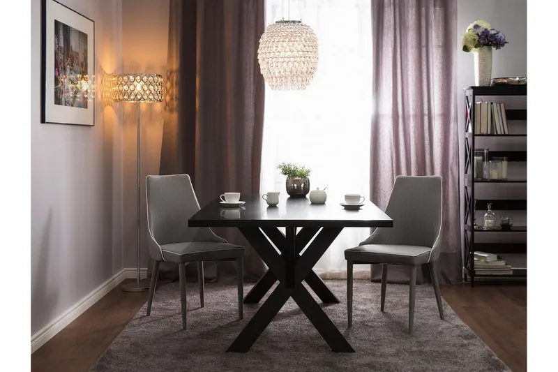 Camino Stol 2-pk - Grå - Møbler - Stoler - Spisestuestoler & kjøkkenstoler