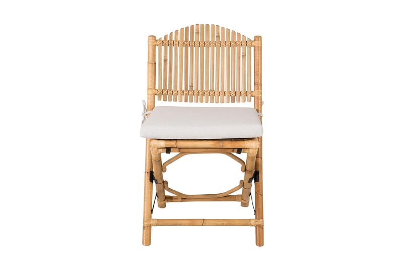 Cane Matstol med Puter - Brun - Møbler - Stoler - Spisestuestoler & kjøkkenstoler