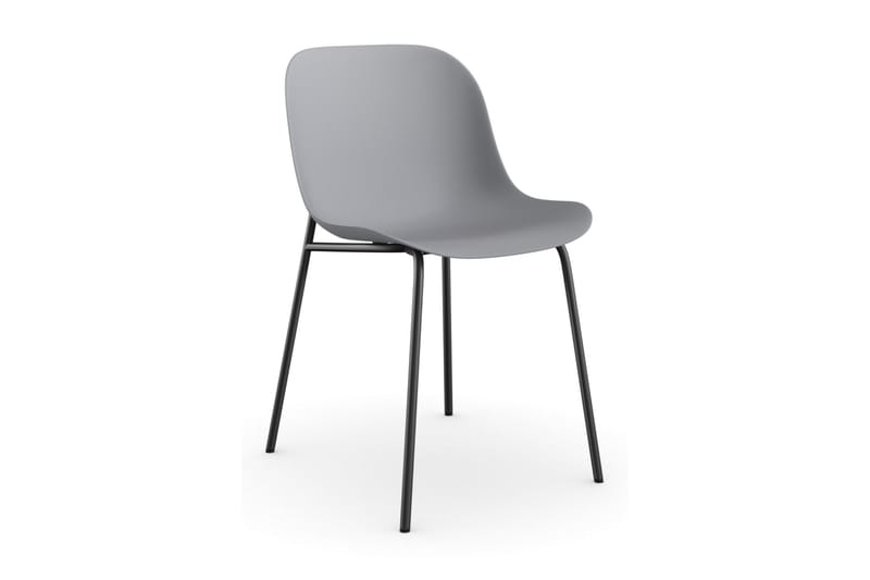 Cesareo Spisestol - Grå/Svart - Møbler - Stoler - Spisestuestoler & kjøkkenstoler