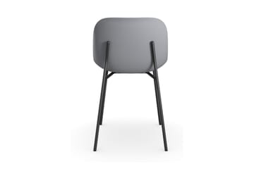 Cesareo Spisestol - Grå/Svart - Møbler - Stoler - Spisestuestoler & kjøkkenstoler