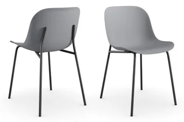 Cesareo Spisestol - Grå/Svart - Møbler - Stoler - Spisestuestoler & kjøkkenstoler