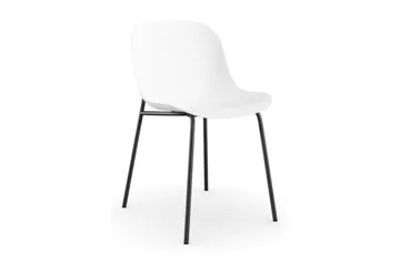 Cesareo Spisestol - Hvit/Svart - Møbler - Stoler - Spisestuestoler & kjøkkenstoler
