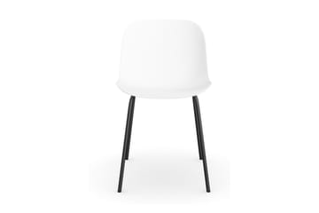 Cesareo Spisestol - Hvit/Svart - Møbler - Stoler - Spisestuestoler & kjøkkenstoler