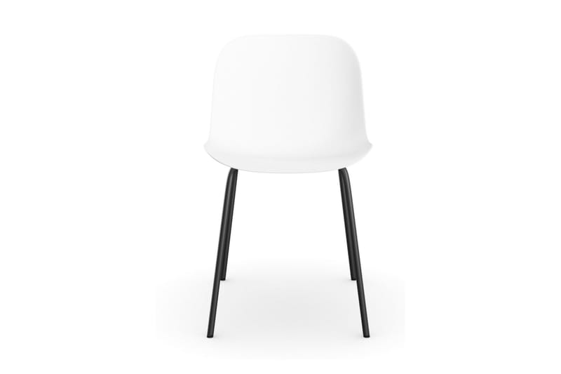 Cesareo Spisestol - Hvit/Svart - Møbler - Stoler - Spisestuestoler & kjøkkenstoler