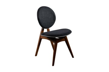 Charbel Spisestol - Valnøtt/Antrasitt - Møbler - Stoler - Spisestuestoler & kjøkkenstoler