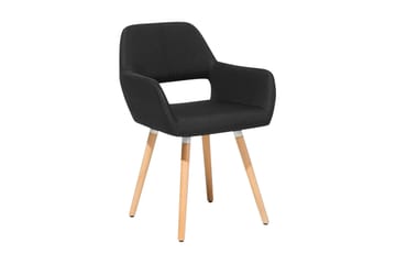 Chicago Stol 2-pk - Svart - Møbler - Stoler - Spisestuestoler & kjøkkenstoler