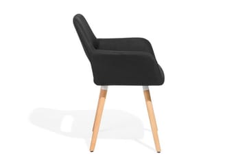 Chicago Stol 2-pk - Svart - Møbler - Stoler - Spisestuestoler & kjøkkenstoler