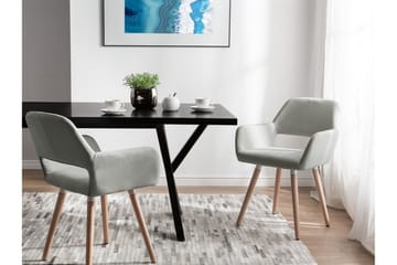 Chicago Stol 2-pk - Grå - Møbler - Stoler - Spisestuestoler & kjøkkenstoler