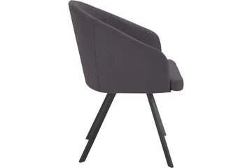 Conteam Karmstol - Antrasitt - Møbler - Stoler - Spisestuestoler & kjøkkenstoler