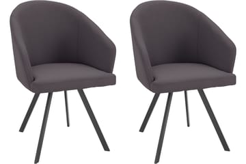 Conteam Karmstol - Antrasitt - Møbler - Stoler - Spisestuestoler & kjøkkenstoler
