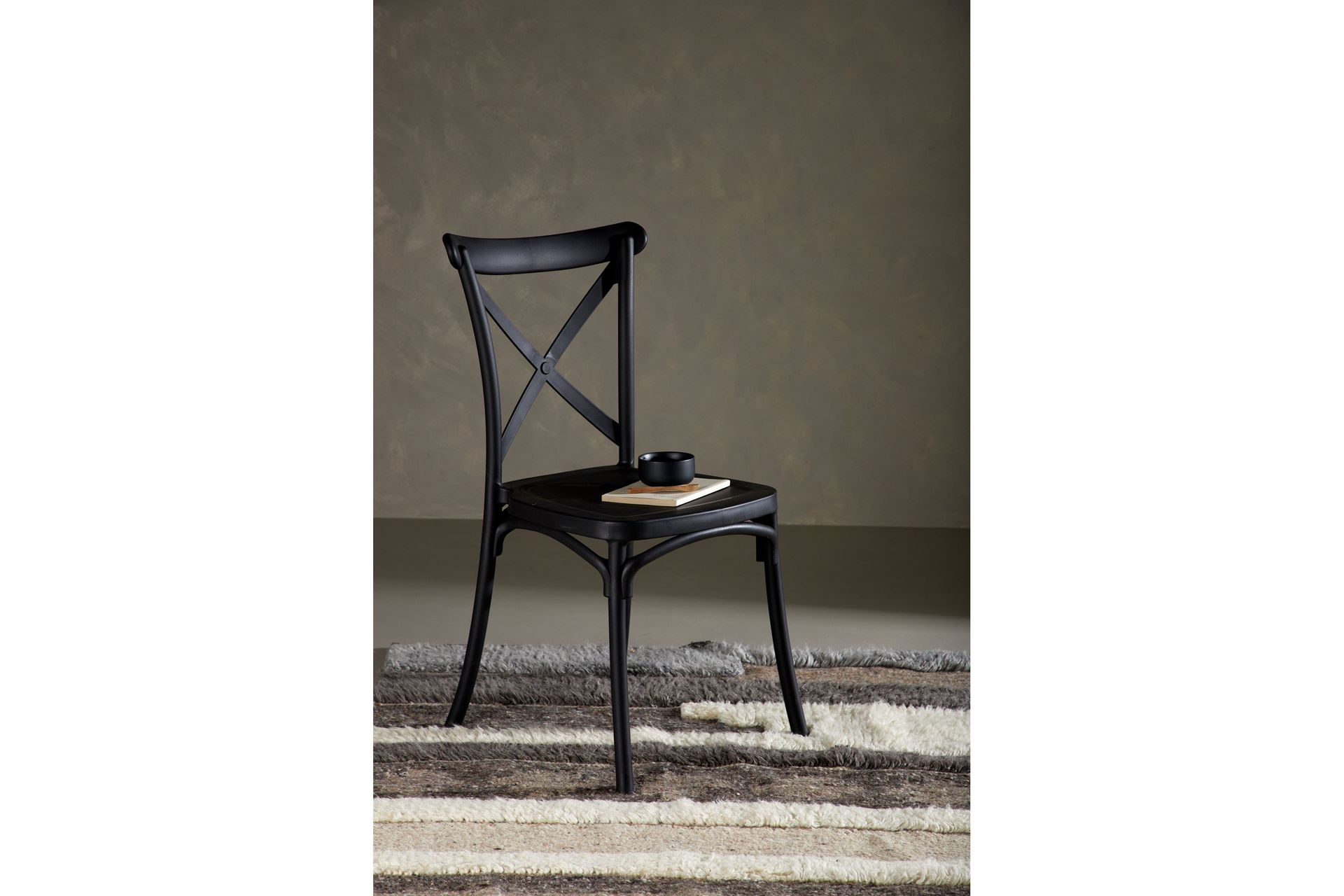 Crosett Spisestol - Sort - Møbler - Stoler - Spisestuestoler & kjøkkenstoler