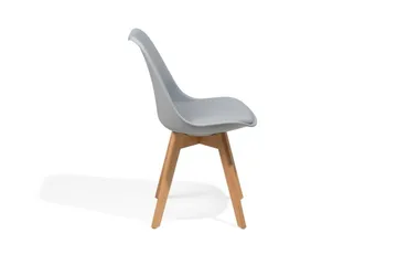 Dakota Stol 2-pk - Grå - Møbler - Stoler - Spisestuestoler & kjøkkenstoler