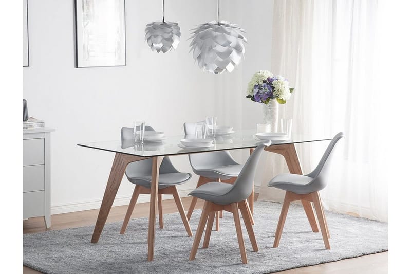 Dakota Stol 2-pk - Grå - Møbler - Stoler - Spisestuestoler & kjøkkenstoler