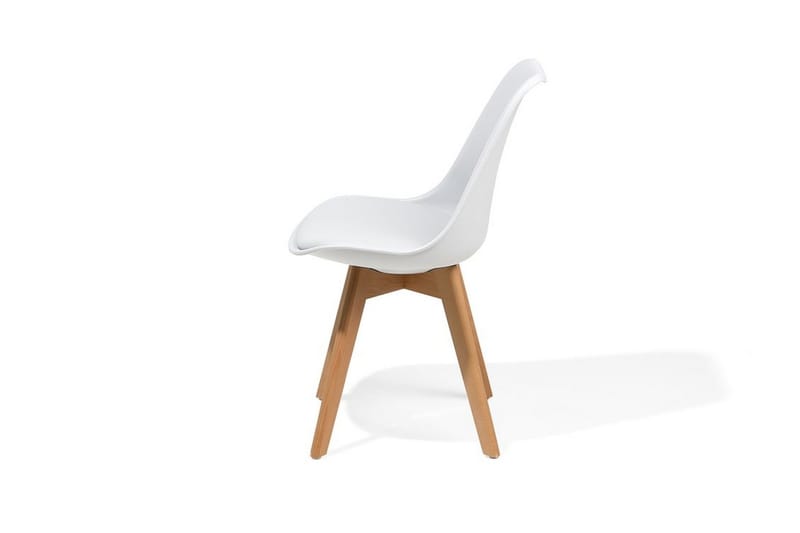 Dakota Stol 2-pk - Hvit - Møbler - Stoler - Spisestuestoler & kjøkkenstoler