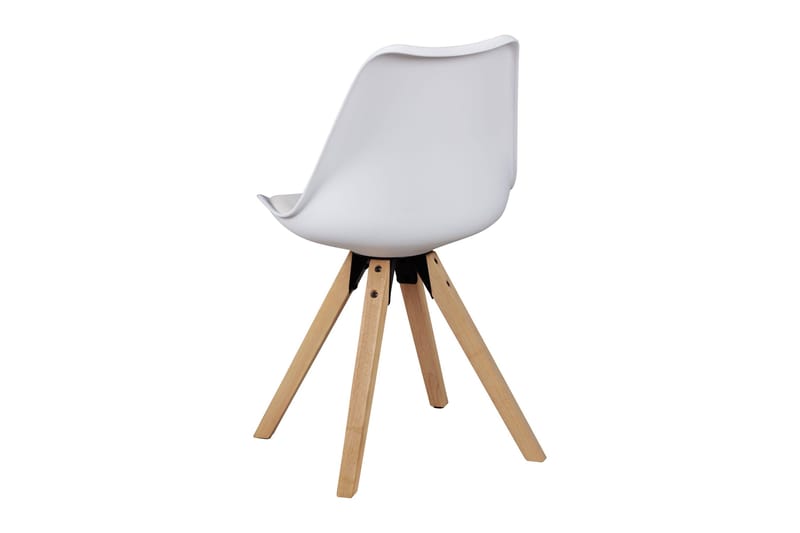 Dedhia Spisestol 2-pk - Hvit - Møbler - Stoler - Spisestuestoler & kjøkkenstoler