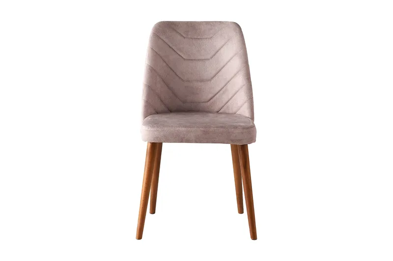 Denounce Spisestol i Fløyel, Beige
