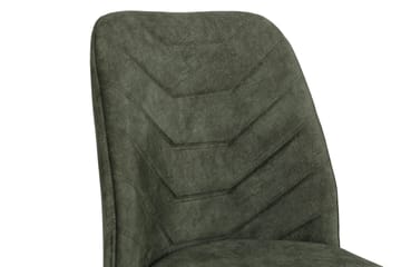 Denounce Spisestol - Valnøtt/Grønn - Møbler - Stoler - Spisestuestoler & kjøkkenstoler