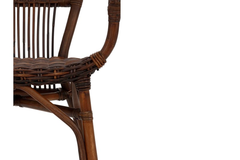 Djuarp Karmstol - Brun - Møbler - Stoler - Spisestuestoler & kjøkkenstoler