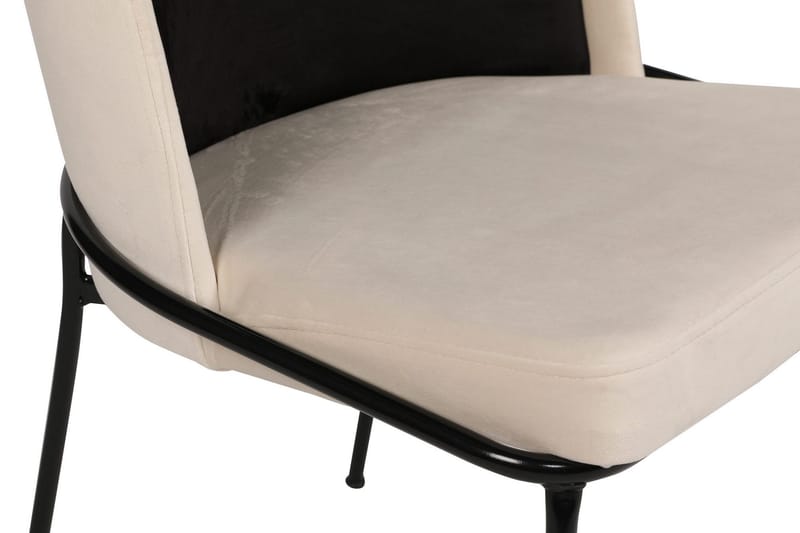 Dorellez Spisestol - Svart/Beige - Møbler - Stoler - Spisestuestoler & kjøkkenstoler
