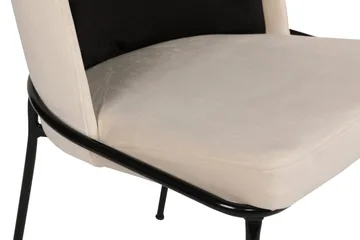 Dorellez Spisestol - Svart/Beige - Møbler - Stoler - Spisestuestoler & kjøkkenstoler