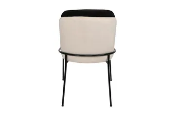 Dorellez Spisestol - Svart/Beige - Møbler - Stoler - Spisestuestoler & kjøkkenstoler