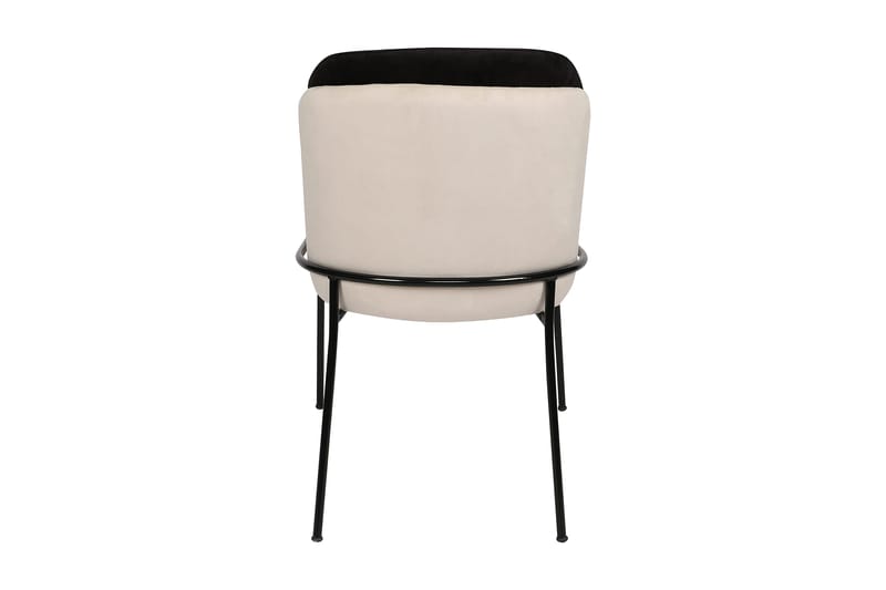 Dorellez Spisestol - Svart/Beige - Møbler - Stoler - Spisestuestoler & kjøkkenstoler