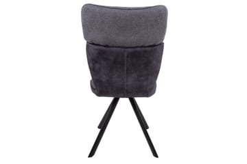 Eddy Chair Mørkegrå fløyel - Møbler - Stoler - Spisestuestoler & kjøkkenstoler