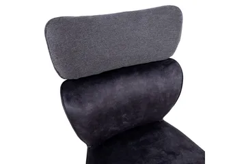 Eddy Chair Mørkegrå fløyel - Møbler - Stoler - Spisestuestoler & kjøkkenstoler
