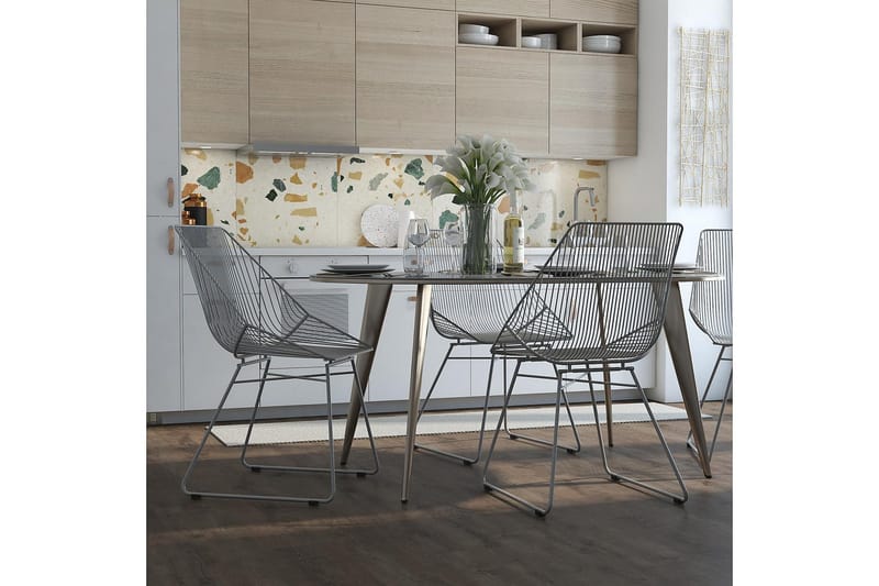 Ellis Spisestol Grå - CosmoLiving - Møbler - Stoler - Spisestuestoler & kjøkkenstoler