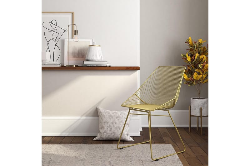 Ellis Spisestol Gull - CosmoLiving - Møbler - Stoler - Spisestuestoler & kjøkkenstoler