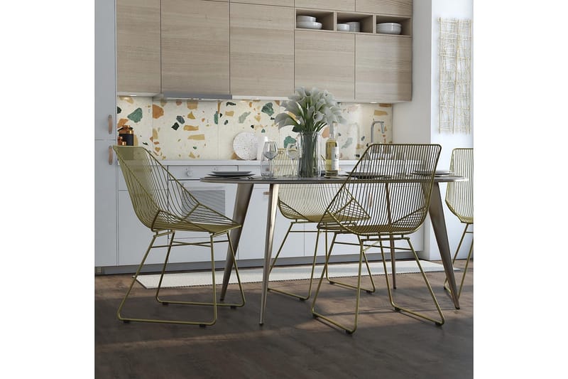 Ellis Spisestol Gull - CosmoLiving - Møbler - Stoler - Spisestuestoler & kjøkkenstoler