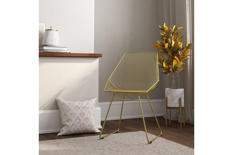 Ellis Spisestol Gull - CosmoLiving - Møbler - Stoler - Spisestuestoler & kjøkkenstoler