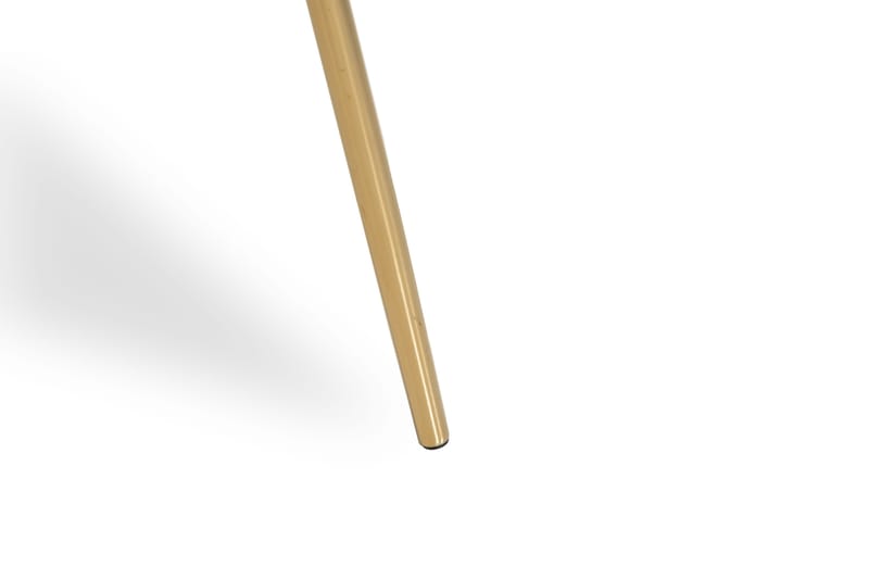 Felipe Spisestol Fløyel - Grå/Gull - Møbler - Stoler - Spisestuestoler & kjøkkenstoler