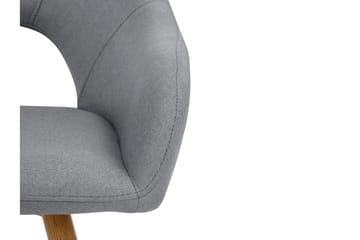 Galene Karmstol - Lys grå - Møbler - Stoler - Spisestuestoler & kjøkkenstoler