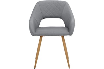 Galene Karmstol - Lys grå - Møbler - Stoler - Spisestuestoler & kjøkkenstoler