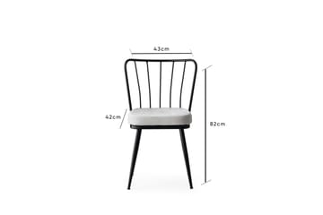 Geeknoll Spisestol - Svart - Møbler - Stoler - Spisestuestoler & kjøkkenstoler