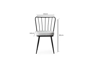 Geeknoll Spisestol - Svart - Møbler - Stoler - Spisestuestoler & kjøkkenstoler