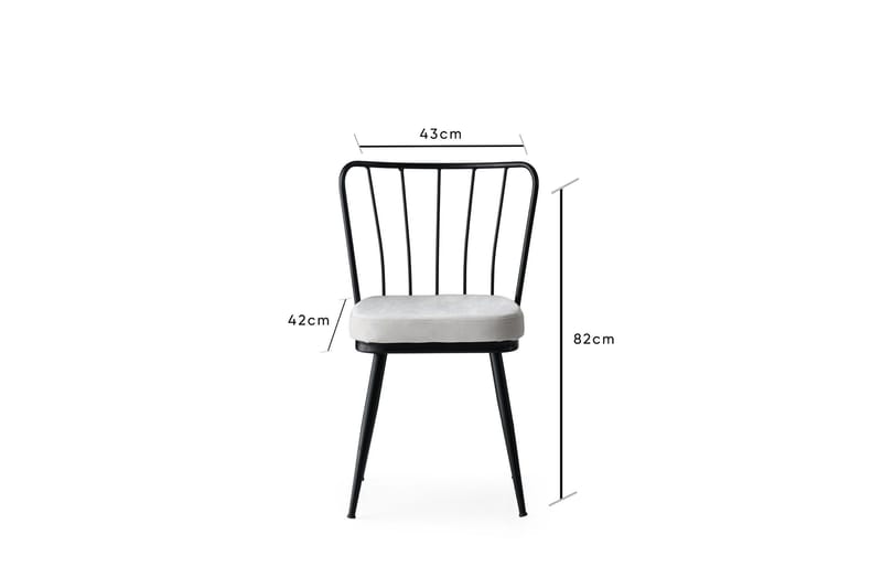 Geeknoll Spisestol - Svart - Møbler - Stoler - Spisestuestoler & kjøkkenstoler