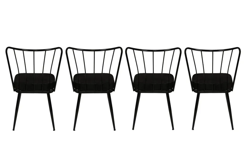 Geeknoll Spisestol - Svart - Møbler - Stoler - Spisestuestoler & kjøkkenstoler