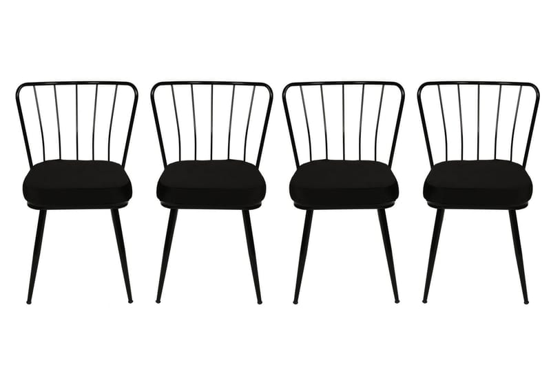 Geeknoll Spisestol - Svart - Møbler - Stoler - Spisestuestoler & kjøkkenstoler