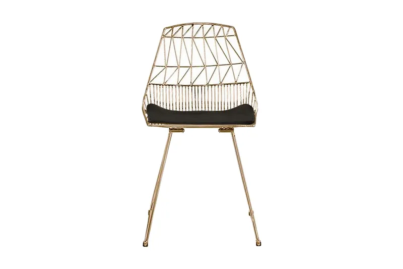 Harlan Stol 2-pk - Gull - Møbler - Stoler - Spisestuestoler & kjøkkenstoler