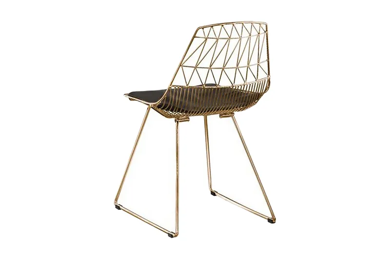 Harlan Stol 2-pk - Gull - Møbler - Stoler - Spisestuestoler & kjøkkenstoler